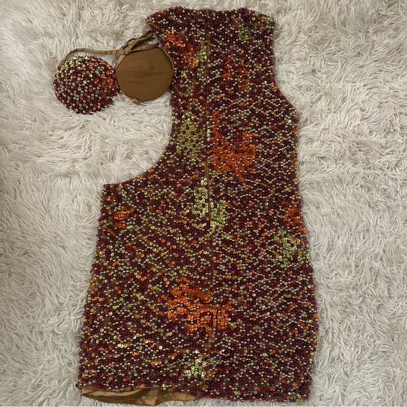 Camila Coelho Sofia Sequins Mini Dress size XS - Picture 7 of 9